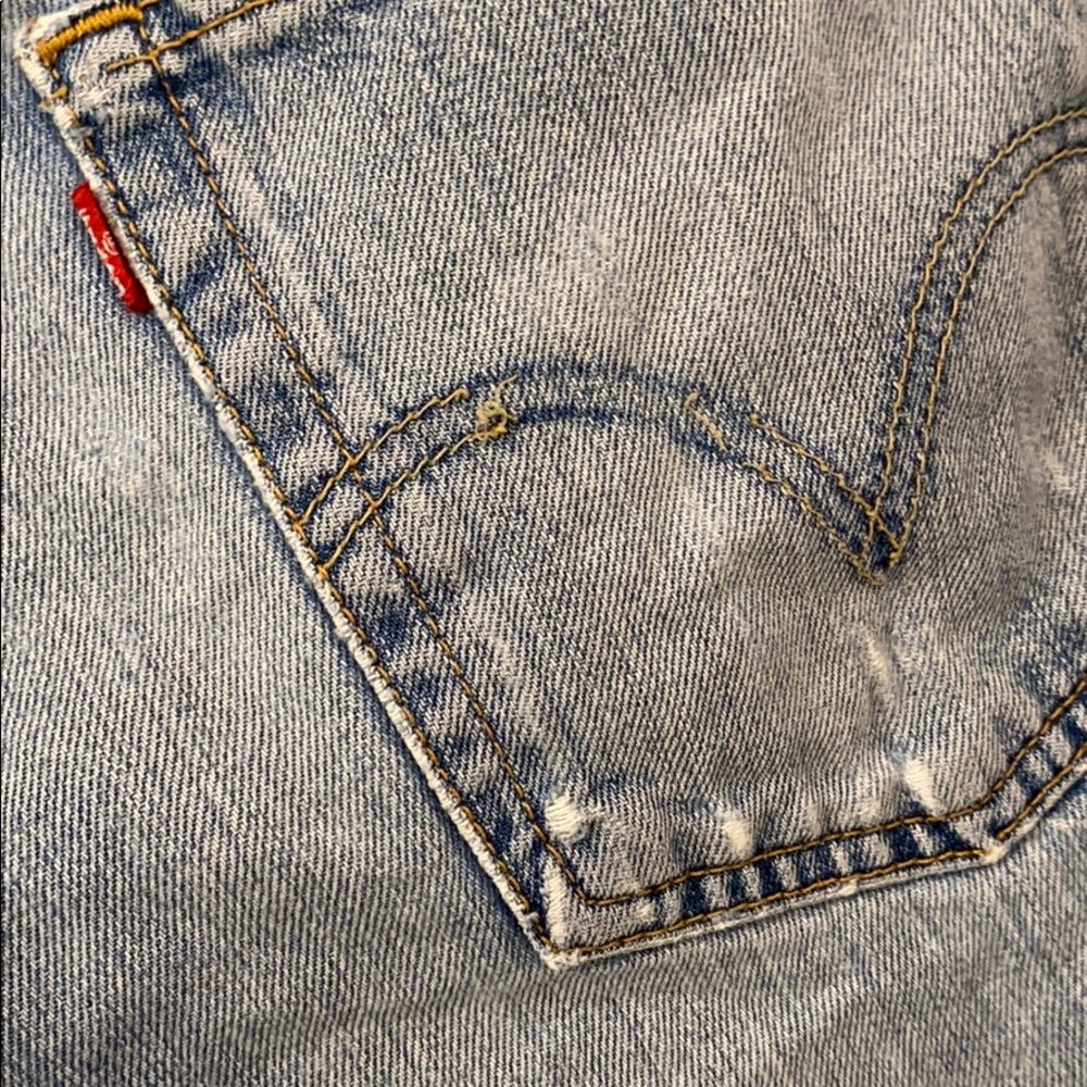 VINTAGE LEVI’S 501 high waisted short size 31 - Picture 8 of 11